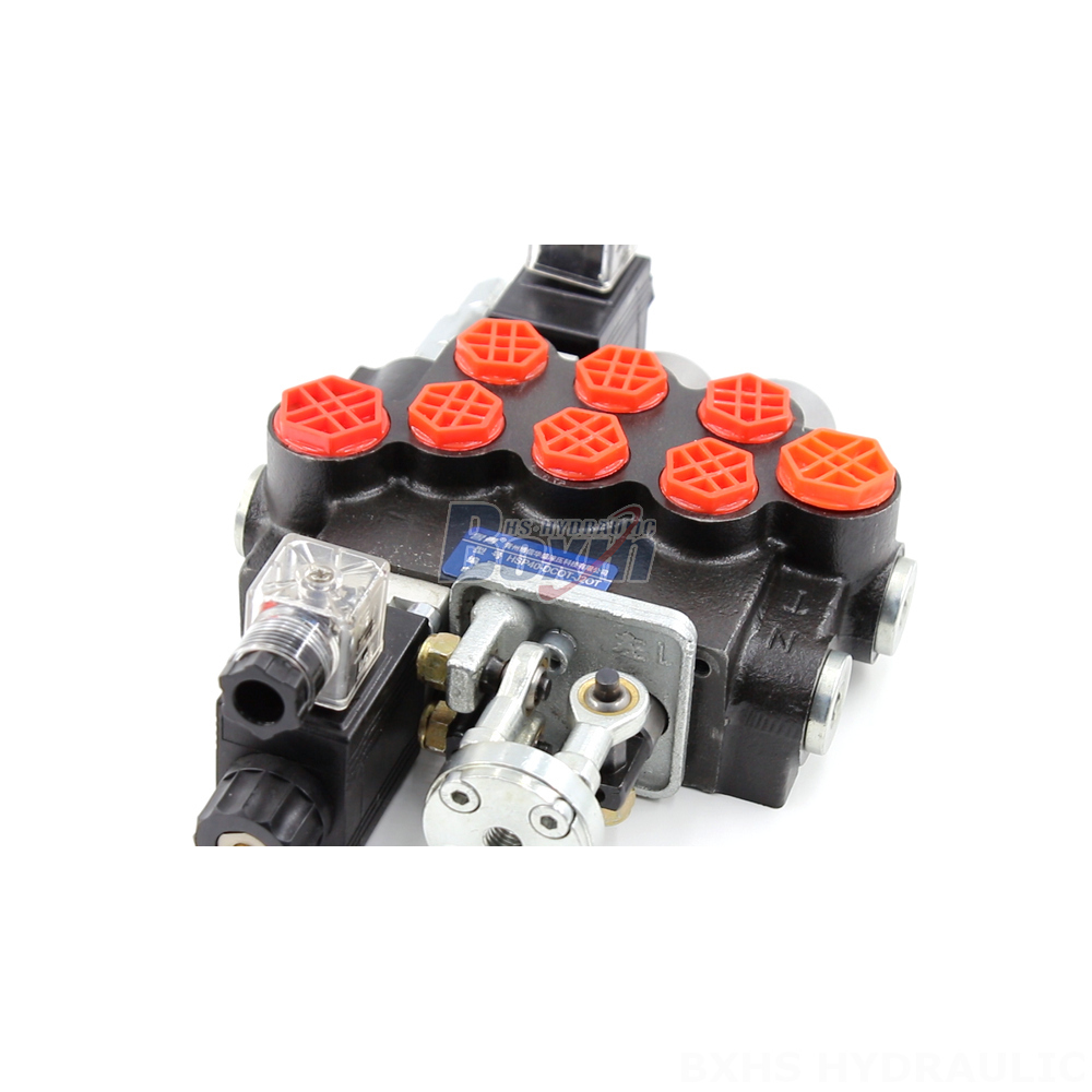 P40 Solenoid & Joystick 3 Spool Monoblock Valve: OEM & ODM Services Available detail image